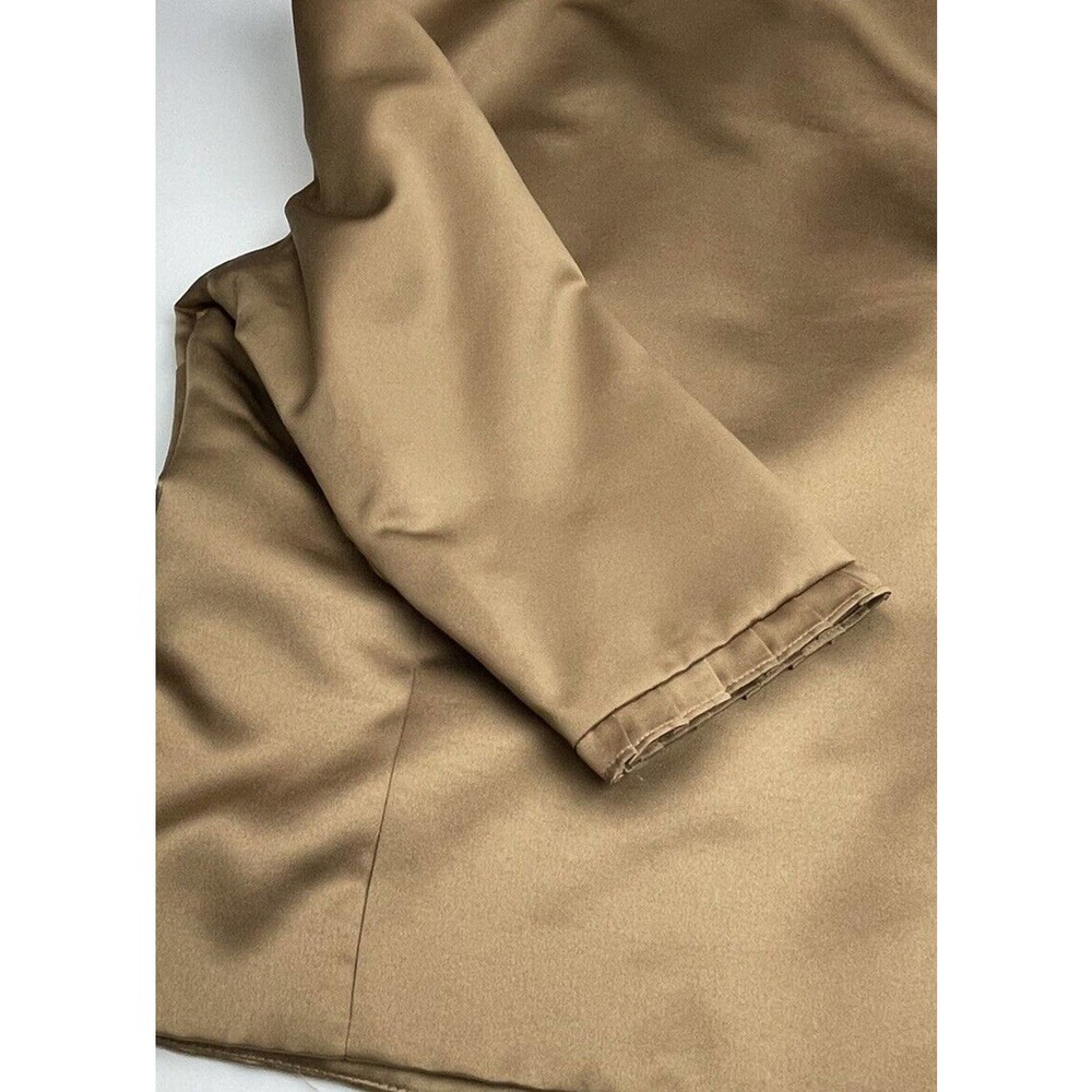 DONNA RICCO Golden Brown Dressy Cocktail Long Skirt Suit Size 10 - Picture 16 of 16